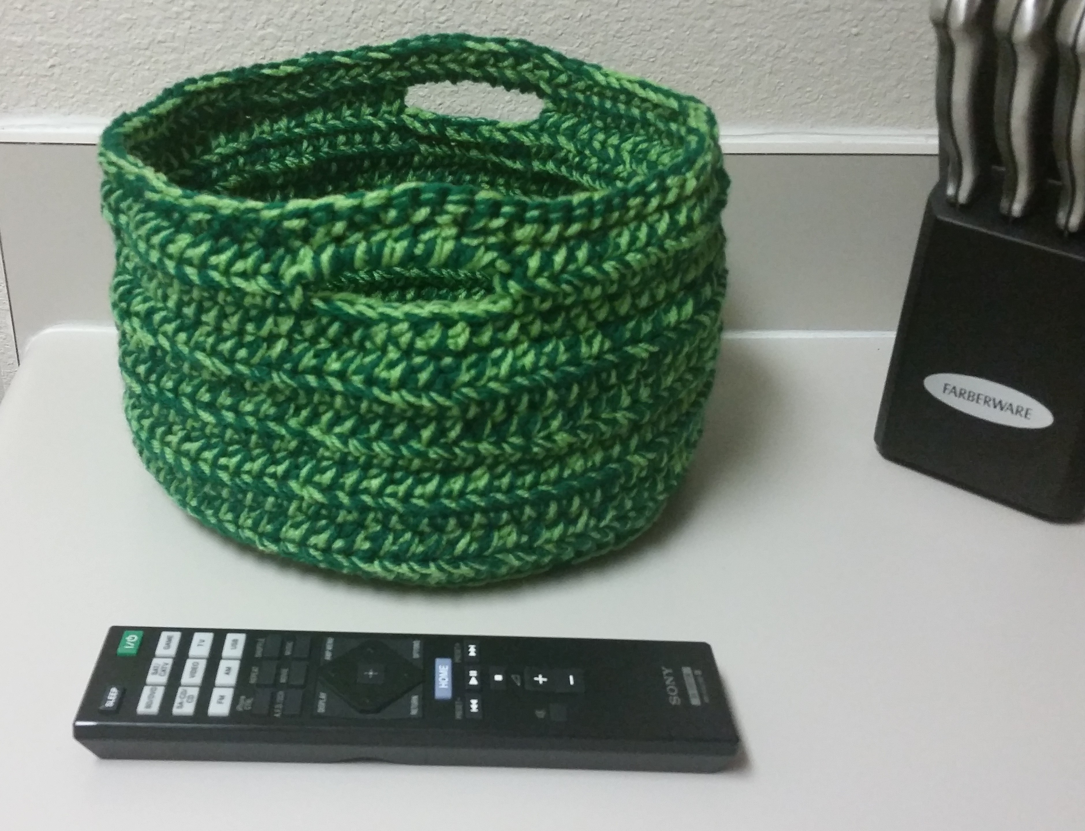 3 Hour Easy Crochet Basket!